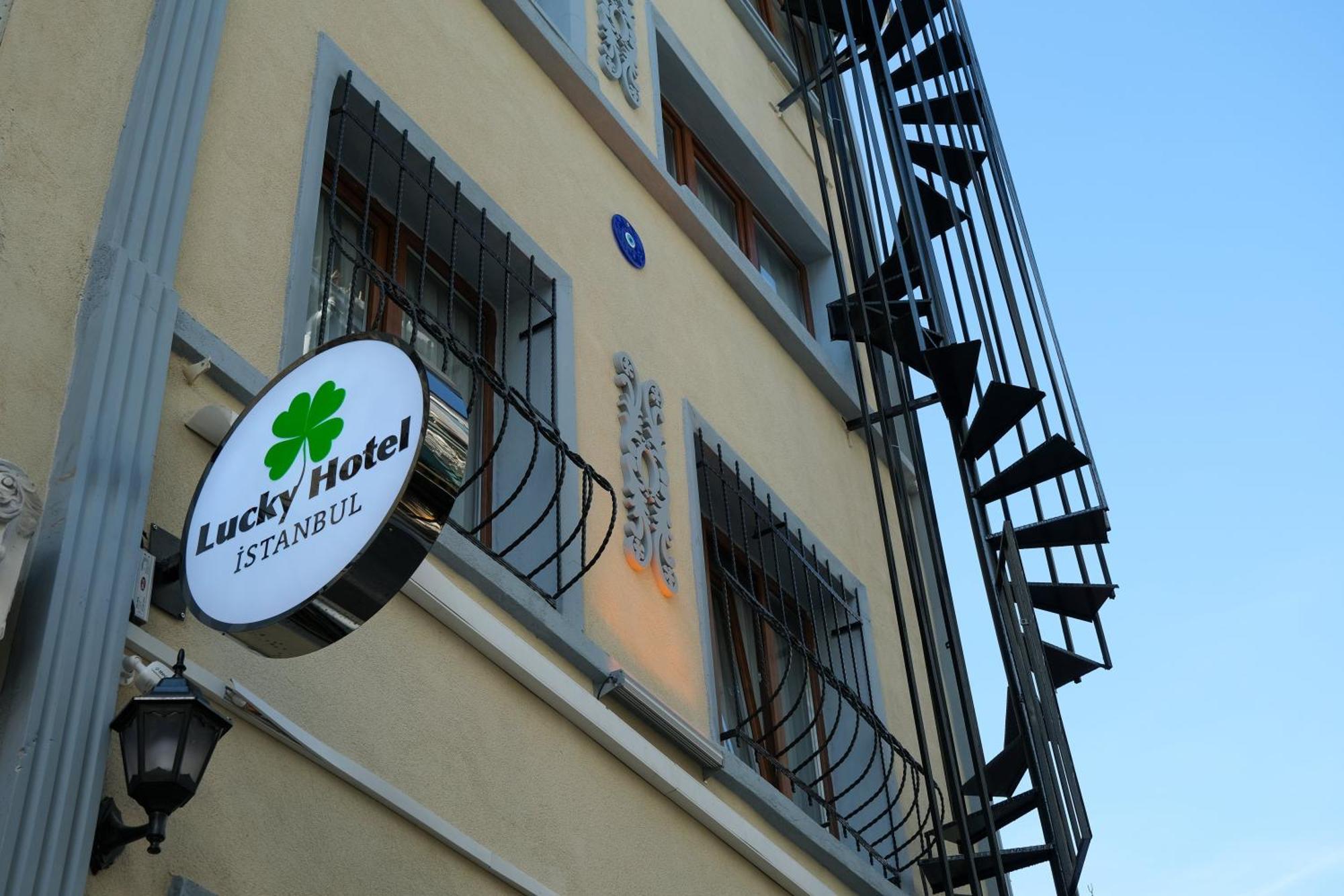 Lucky Hotel Istanbul Bagian luar foto